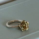 Rose Charm Ring