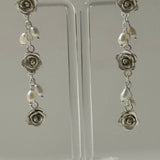 Roses Chain Drop earrings