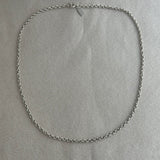 Sterling Silver Wheat Curb Chain